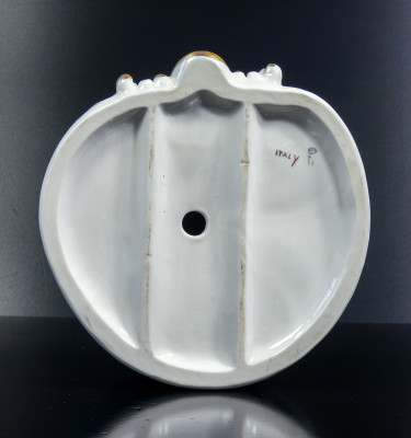 Scultura in ceramica dipinta a mano Giuseppe CAPPÉ, Barzelletta. Italia, Anni 50