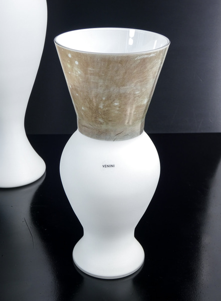 Collezione di vasi Re, Regina, Principe in vetro soffiato di Murano, design Rodolfo DORDONI per VENINI. Murano, 2007