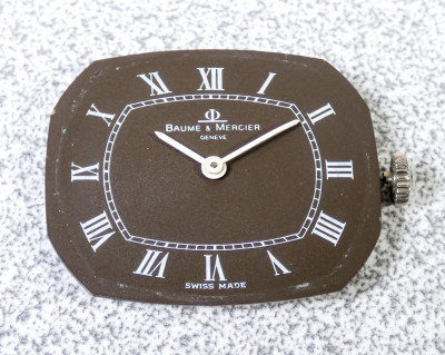 Orologio da polso da uomo a carica manuale BAUME & MERCIER Cal. ETA 2512. Svizzera, Anni 60/70