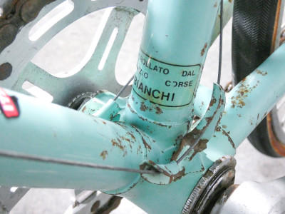Bicicletta da corsa Edoardo BIANCHI modello Rekord 745. n° telaio: 6G20389. Italia, Anni 70