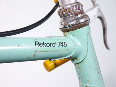 Bicicletta da corsa Edoardo BIANCHI modello Rekord 745. n° telaio: 6G20389. Italia, Anni 70