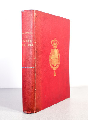 ?? COMMEDIA DANTE ALIGHIERI 1886 TALICE DA RICALDONE BONA EDITORE LIBRO VOLUME