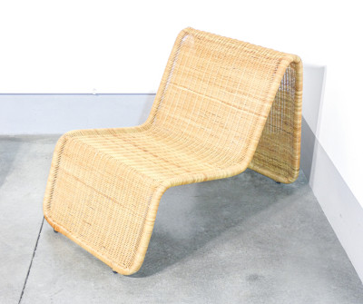 Coppia di sedie lounge P3, design Tito AGNOLI per P. BONACINA. Italia, Anni 60