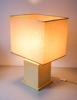 Lampada abat jour, design italiano degli anni 50. 