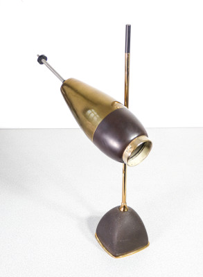 Lampada da tavolo modello 577, design Oscar TORLASCO per LUMI. Italia, Anni 50