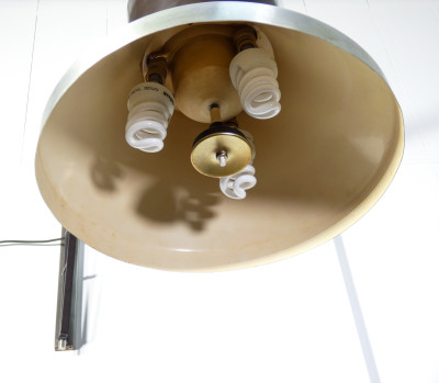 Lampada da muro con braccio estensibile modello 617, design Oscar TORLASCO per LUMI. Italia, Anni 60