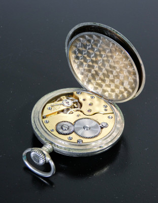 Orologio da tasca Cronometru ICAR. Svizzera, Fine Ottocento Primo Novecento