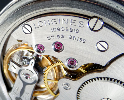 Orologio da tasca LONGINES cal 37.93, n° 10805816. Svizzera, Anni 50
