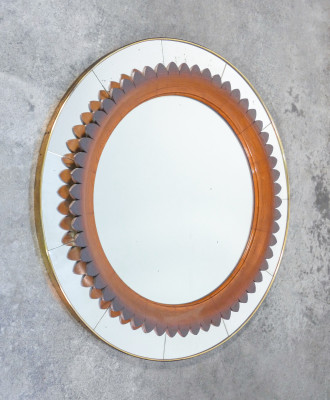 Specchio da parete, design FRAMAR Fratelli Marelli. Italia, Anni 50