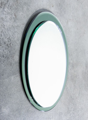 Specchio da parete con cornice. Design italiano. Anni 60