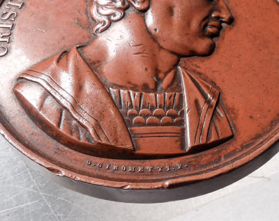Medaglia coniata per ricordare l'Ottavo Congresso degli Scienziati Italiani. Genova, 1846