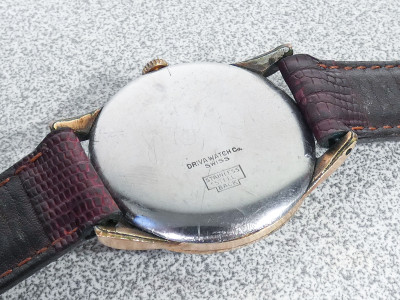 Orologio da polso da uomo a carica manuale DRIVA Geneve. Svizzera, Anni 50