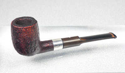 ?? PIPA ALFRED DUNHILL SHELL BRIAR 660 FT 4S VERA IN ARGENTO ENGLAND HANDMADE