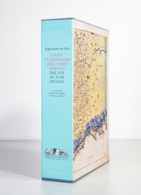 Libro in due volumi Rappresentare uno Stato Carte e cartografi degli stati sabaudi dal XVI al XVIII secolo. ed. ALLEMANDI & C.. Italia, 2002
