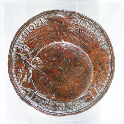 Lotto di medaglie francesi, raffiguranti Luigi XV, Maurizio di Sassonia, Luigi XVI e Napoleone III con la consorte Eugenia. Francia