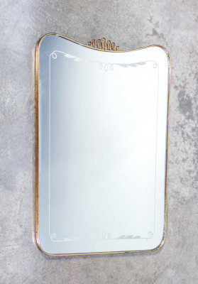 Specchio da parete, design Giò PONTI. Italia, Anni 50