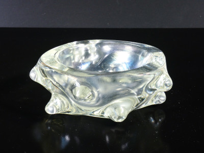?? VASO DESIGN ERCOLE BAROVIER SERIE MUGNONI VETRO SOFFIATO EPOCA 1940S MURANO