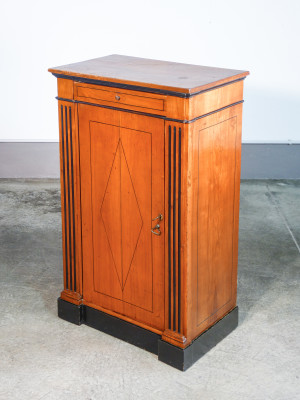 ?? ANTICA CREDENZA LUIGI XVI LEGNO MASSELLO CILIEGIO EPOCA 1800 ANTA CASSETTO