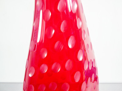 Grande scultura Vela design Simone CENEDESE in vetro soffiato policromo di Murano. Anni 2000