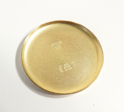 Cronografo da polso ZENITH, cassa in oro 18k cal. 146 DP. Svizzera, Anni 50