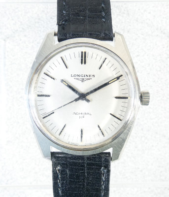 ?? OROLOGIO POLSO LONGINES ADMIRAL HF MECCANICO CARICA MANUALE VINTAGE 1970S