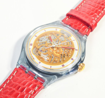 Orologio da polso SWATCH Automatic ABENDROT - Nuovo - Svizzera, 1993