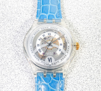 Orologio da polso SWATCH Automatic EISSCHOLLE - Nuovo - Svizzera, 1994