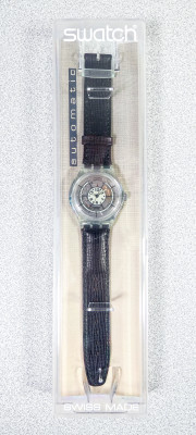 ?? OROLOGIO SWATCH AUTOMATIC GRIN SAG101 1993 NUOVO CONFEZIONE ORIGINALE