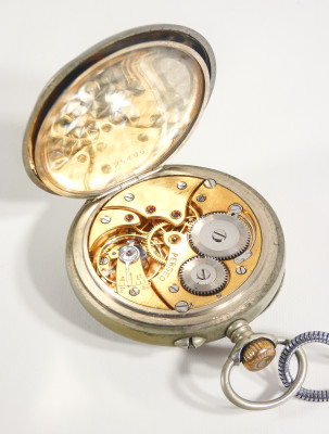 Orologio da tasca a carica manuale PERSEO FS Mov. Cortebert. Svizzera, Anni 50