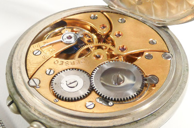 Orologio da tasca a carica manuale PERSEO FS Mov. Cortebert. Svizzera, Anni 50