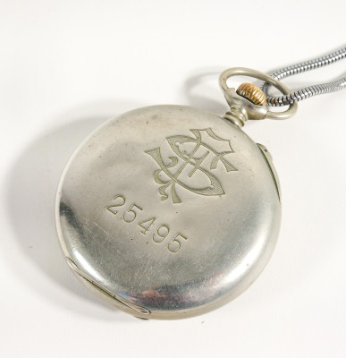 Orologio da tasca a carica manuale PERSEO FS Mov. Cortebert. Svizzera, Anni 50