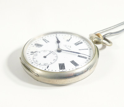 Orologio da tasca a carica manuale PERSEO FS Mov. Cortebert. Svizzera, Anni 50