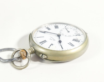 Orologio da tasca a carica manuale PERSEO FS Mov. Cortebert. Svizzera, Anni 50