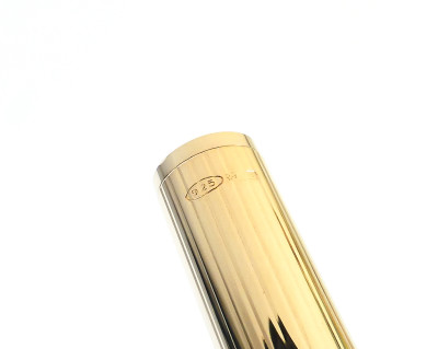 Stylo Plume AURORA En Vermeil Or 14 Kt – Occasion à Nettoyer