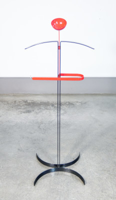 Servomuto in metallo design italiano degli anni 70. Italia, Anni 70