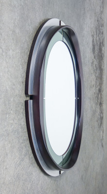Specchio da parete, design italiano degli anni 70. Italia, Anni 70