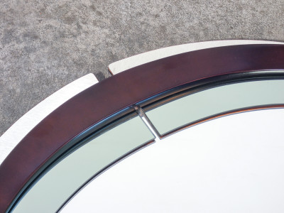 Specchio da parete, design italiano degli anni 70. Italia, Anni 70
