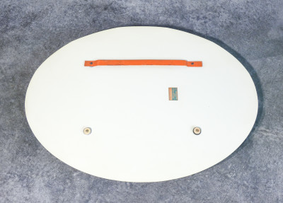 Specchio da parete, design Metalvetro Galvorame. Siena Italia, 1970