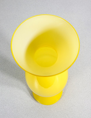 Vaso Acco in vetro soffiato, design Alessandro MENDINI per VENINI. Murano, 1990