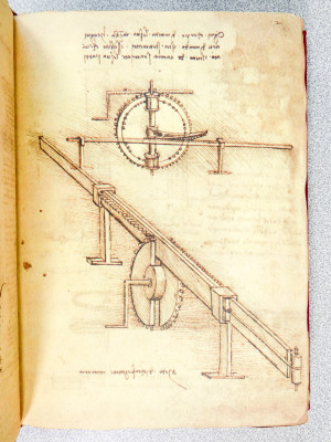 Edizione in facsimile del CODICE MADRID I & II di Leonardo da Vinci, con studi e commentari. Numerato 887/2910. Madrid, 2009