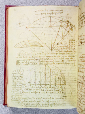 Edizione in facsimile del CODICE MADRID I & II di Leonardo da Vinci, con studi e commentari. Numerato 887/2910. Madrid, 2009