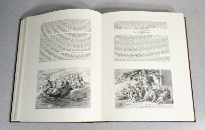 Volume da collezione LA CAMPANIA, Edizioni d'Italia - Editalia, a cura di Enrico de Giovanni e Michele Prisco, riccamente illustrato, con copertina in cuoio sblazato. Esemplare 389. Italia, 1985