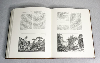 Volume da collezione LA CAMPANIA, Edizioni d'Italia - Editalia, a cura di Enrico de Giovanni e Michele Prisco, riccamente illustrato, con copertina in cuoio sblazato. Esemplare 389. Italia, 1985