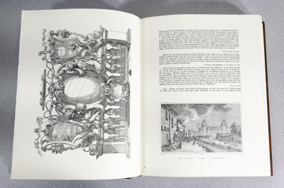 Volume da collezione EMILIA ROMAGNA, Edizioni d'Italia - Editalia, a cura di Libero Dosi e Massimo Grillandi, riccamente illustrato, con copertina in cuoio sblazato. Esemplare 570. Italia, 1986