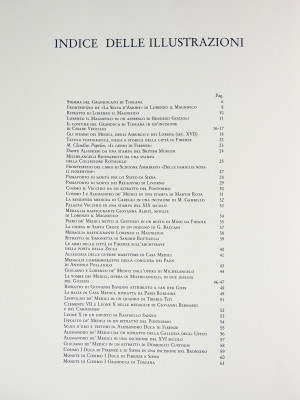 Volume da collezione I MEDICI e gli ASBURGO LORENA, Edizioni d'Italia - Editalia, a cura di Arrigo Pecchioli, riccamente illustrato, con copertina in cuoio sblazato. Esemplare 485/2499. Italia, 1991