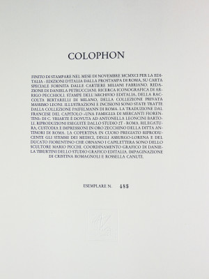 Volume da collezione I MEDICI e gli ASBURGO LORENA, Edizioni d'Italia - Editalia, a cura di Arrigo Pecchioli, riccamente illustrato, con copertina in cuoio sblazato. Esemplare 485/2499. Italia, 1991