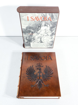 ?? LIBRO COLLEZIONE I SAVOIA EDITALIA 1991 CUOIO SBALZATO ED. LIMITATA NUMERATO