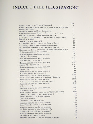 Volume da collezione I SAVOIA, Edizioni d'Italia - Editalia, a cura di Arrigo Pecchioli, riccamente illustrato, con copertina in cuoio sblazato. Esemplare 364/2499. Italia, 1991