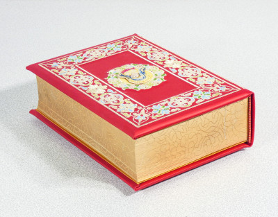Edizione in facsimile del LIBRO D’ORE DI MODENA datato 1390, in espositore girevole in plexiglass. Il Bulino, 2006
