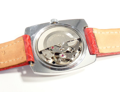 Orologio da polso da uomo automatico LANCO cal AS 2066, con calendario e giorni della settimana. Svizzera, Anni 70